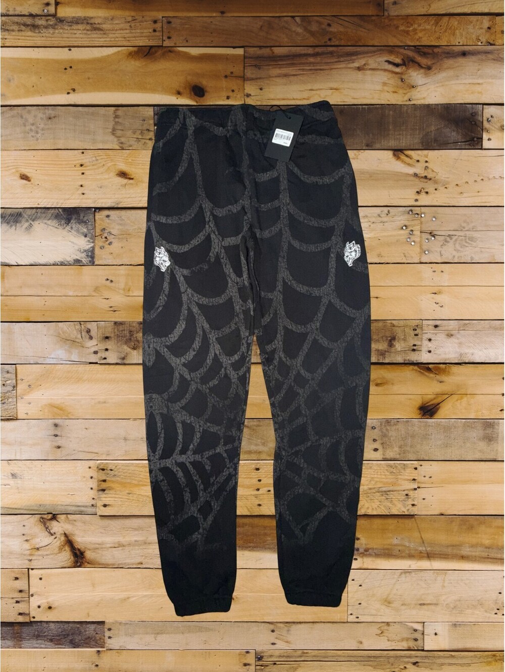 Darc Sport Symbiote Web She Post Longe Sweats in Black Small